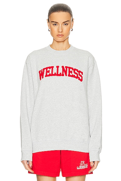 Wellness Ivy Boucle Crewneck Sweater