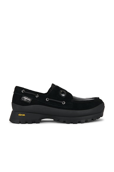 x Pleasures 3-eye Vibram Turn-lock Lug Boat Loafer