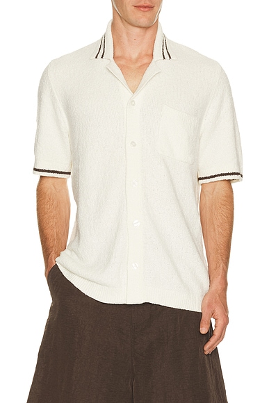SAMSOE SAMSOE Sapedro Shirt in Clear Cream