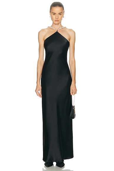 Staud Cadence Dress in Black