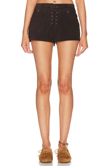 Geo Suede Short