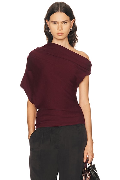 Staud Mabel Sweater in Pinot