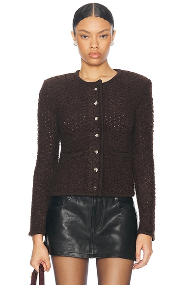 IRO Shavani Jacket in Steel Gray FWRD
