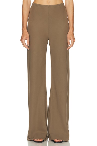 Staud Stroll Pant in Truffle