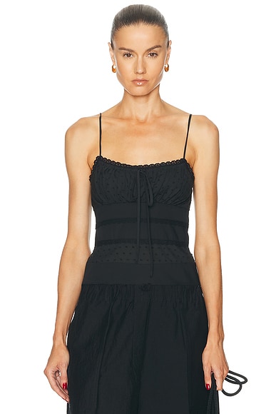 Staud Halie Top in Black