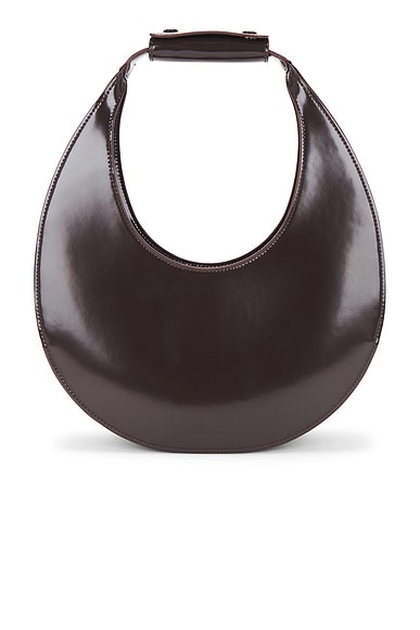 Staud Moon Tote Bag in Espresso