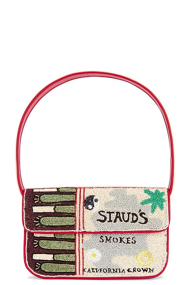 Staud Tommy Beaded Bag in California Grown