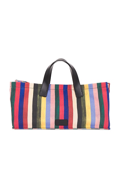 Staud Port Tote Bag in Artist Stripe