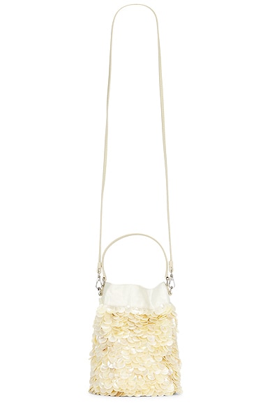 Staud Lila Mini Bag in Cream