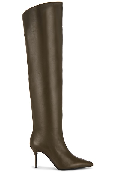 Staud Sebastian Over The Knee Boot in Truffle