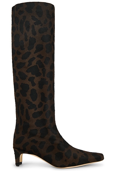 Staud Wally Boot in Leopard