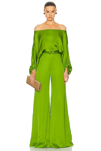 Theresa Jumpsuit in Green