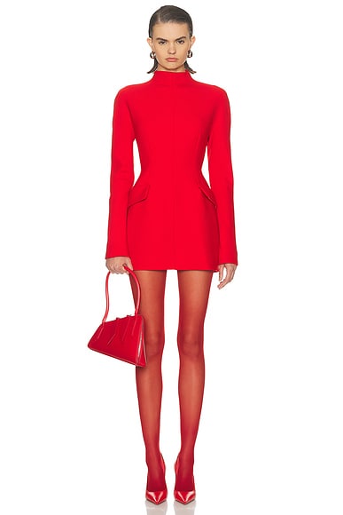 Sportmax Tefrite Dress in Red
