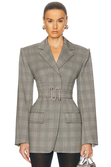 Sportmax Emy Jacket in Black Galles