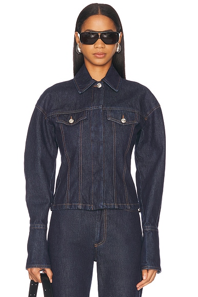Sportmax Gange Jacket in Midnight Blue