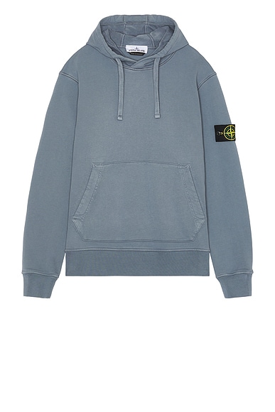 Stone Island Hooded Sweatshirt in Dark Blue