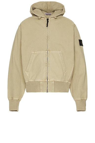 Stone Island Hoodie Sweater in Desert