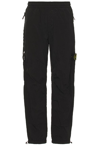 Stone Island Nylon Metal Pant in Black