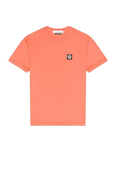 Stone Island T-Shirt in Orange