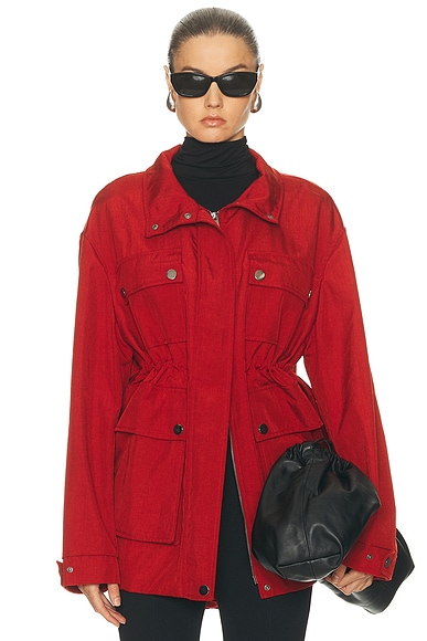 SEV Technical Jacket in Red