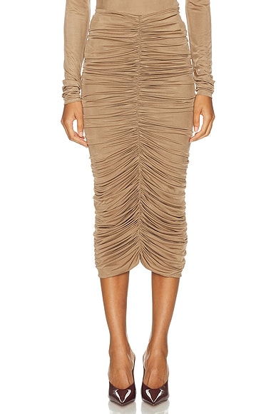 Ruched Skirt