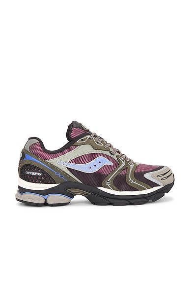 Saucony Progrid Triumph 4 Sneakers in Fig & Blue