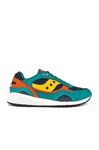 Saucony Shadow 6000 Changing Tides Sneakers In Teal & Blue