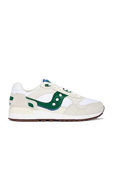 Saucony Shadow 5000 in White & Green