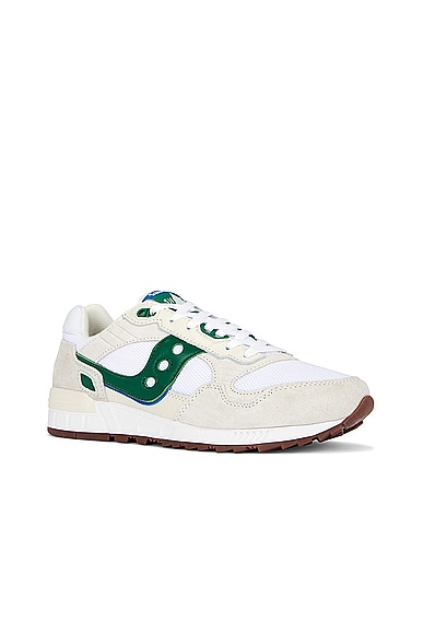 Shop Saucony Shadow 5000 In White & Green
