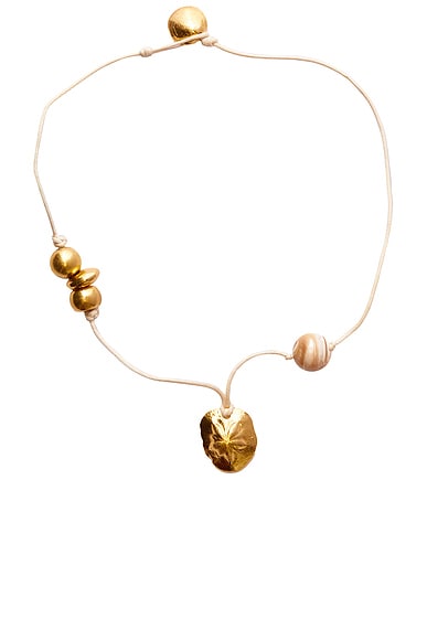 Simuero 7 Am Necklace in Beige
