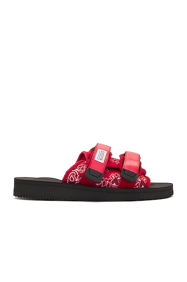Suicoke MOTO-Cab-PT02 in Red