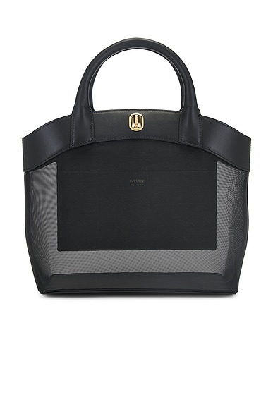 Savette The Small Tondo Tote Bags in Black
