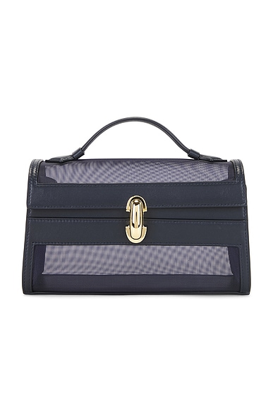 Savette Symmetry Pochette Bag in Navy