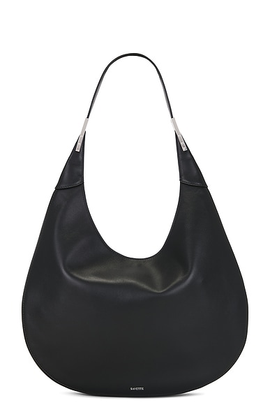 Savette Florence Hobo Bag in Black