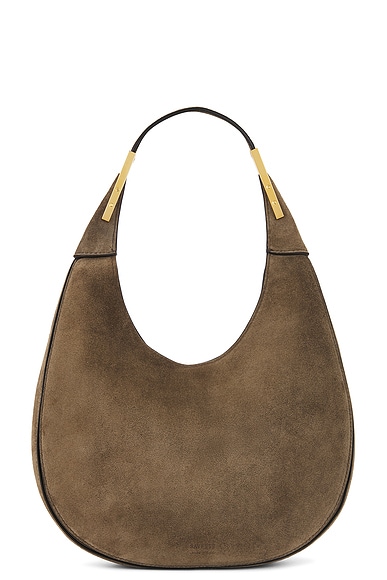 Savette Small Florence Hobo Bag in Mink