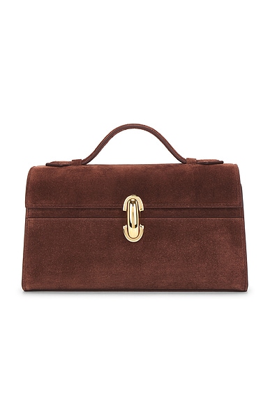 Savette Symmetry Pochette Bag in Espresso