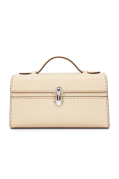 Savette Symmetry Pochette Bag in Bone