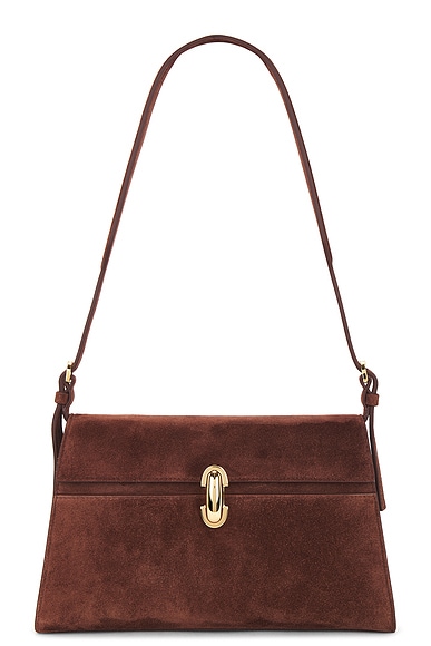 Savette Symmetry Shoulder Bag in Espresso