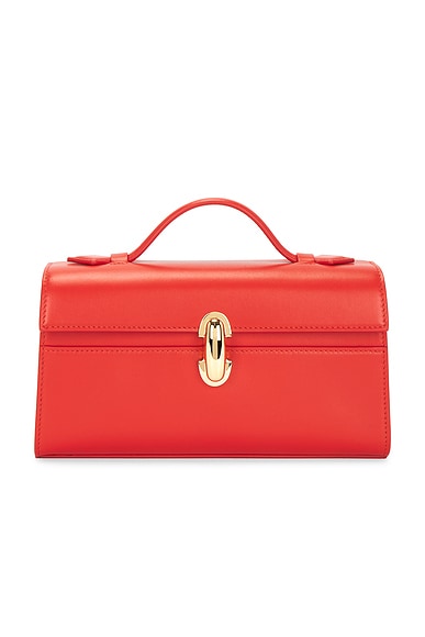 Savette Symmetry Pochette Bag in Poppy