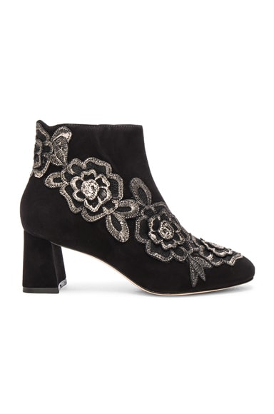Suede Winona Mid Ankle Booties