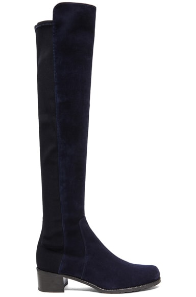 stuart weitzman coolboot stretch suede boot