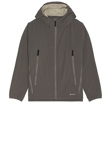 Snow Peak Breathable Insulated Jacket in Grey