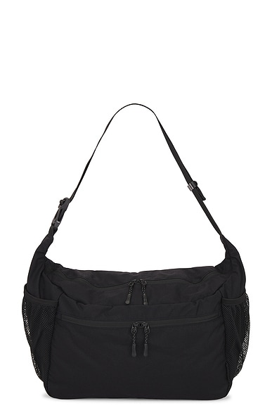 Snow Peak Everyday Use Middle Shoulder Bag in Black
