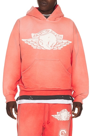 SAINT Mxxxxxx Baby Michael Hoodie in Red