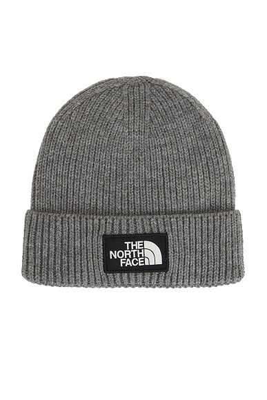 TNF Logo Box Cuffed Beanie