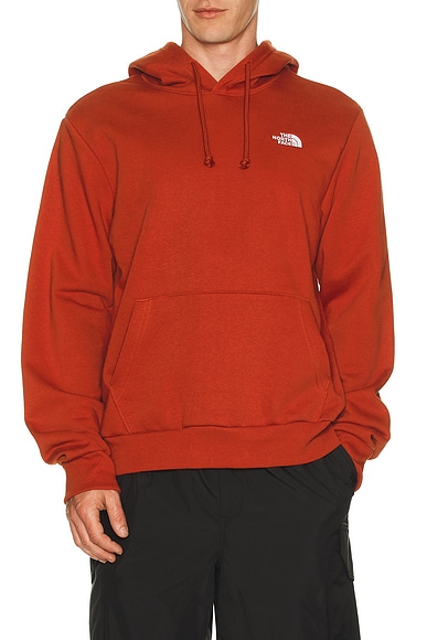 The North Face Evolution Simple Dome Regular Hoodie in Iron Clay