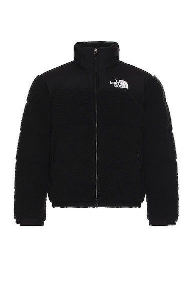 The North Face Sherpa Nuptse Jacket in TNF Black   FWRD