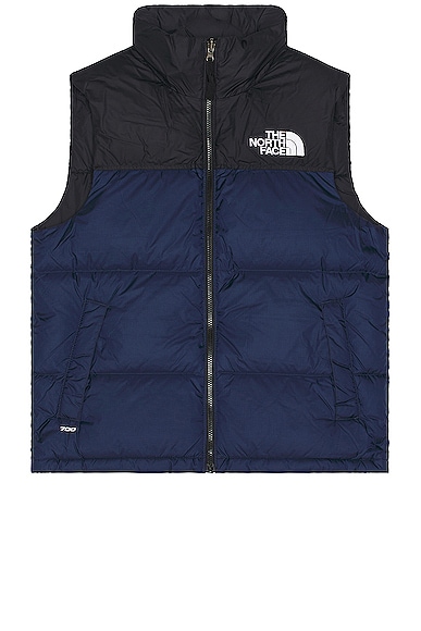 The North Face 背心 In Summit Navy & Tnf Black