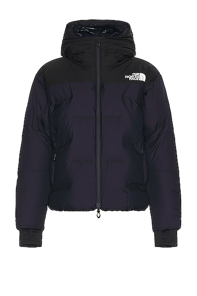 The North Face X Project U Cloud Down Nuptse Jacket in Tnf Black & Aviator Navy