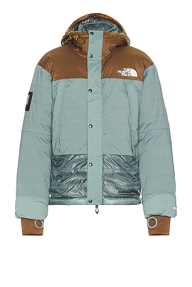 The North Face X Project U 50/50 Mountain Jacket in Concrete Grey & Sepia Brown